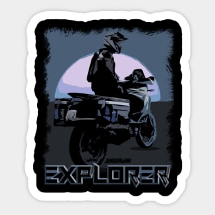 Explorer - Night Sticker